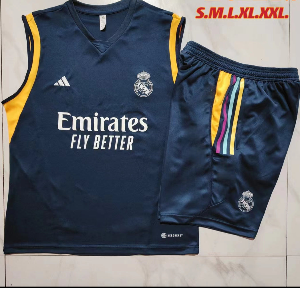 Real Madrid FC Men’s 23/24 Sleeveless Training Kit
