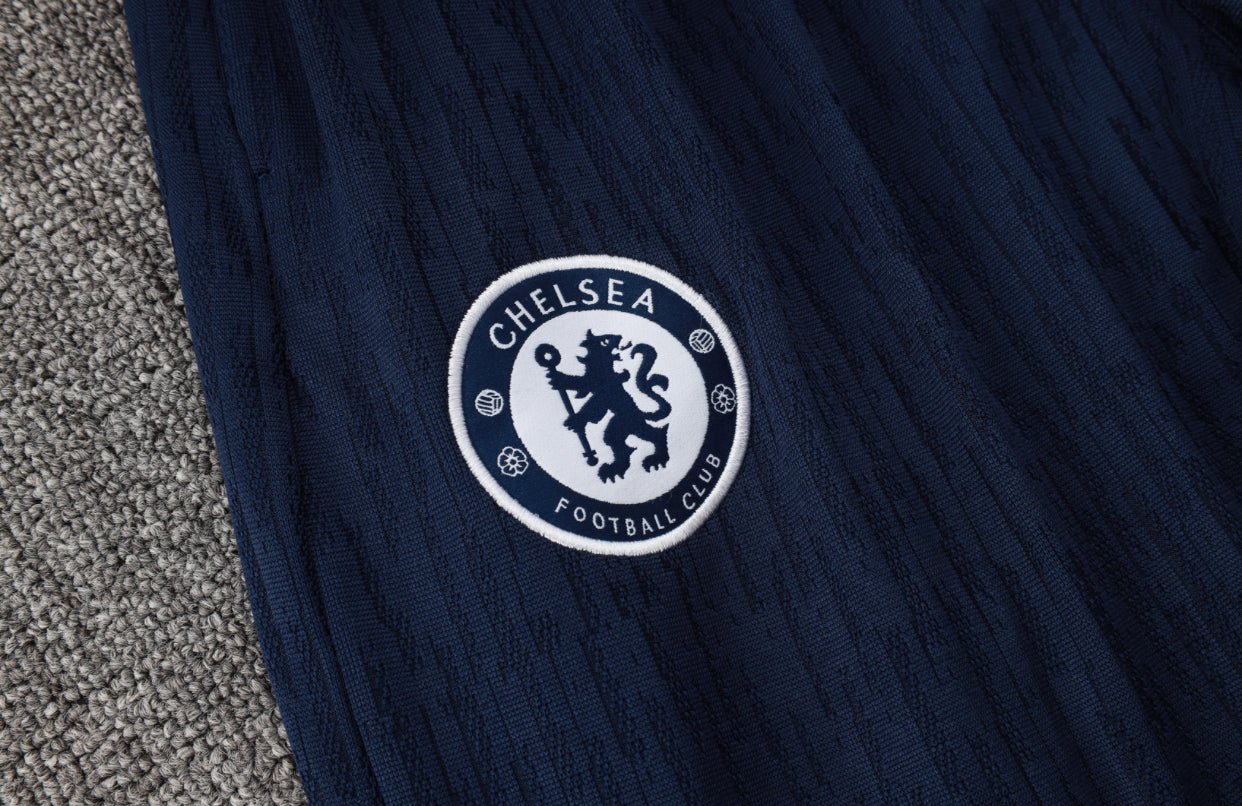 Chelsea FC Kids 24/25 1/4 Zip Dri-Fit Tracksuit