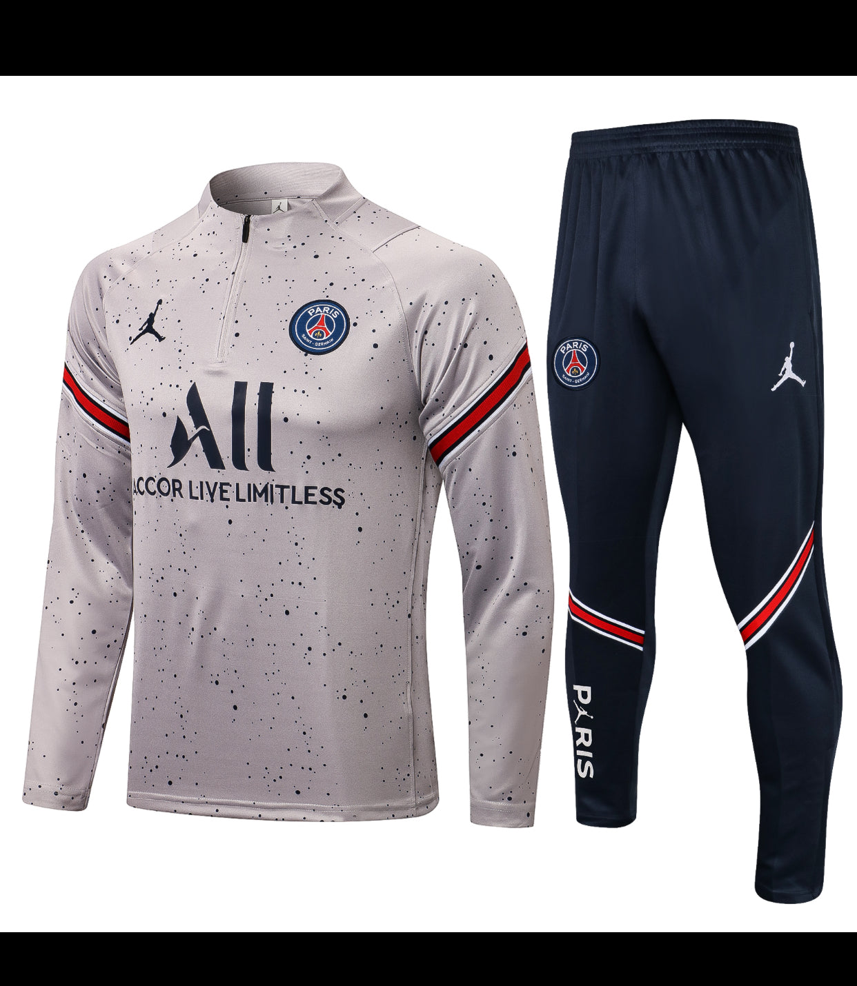 PSG Men’s 21/22 1/4 Zip Tracksuit