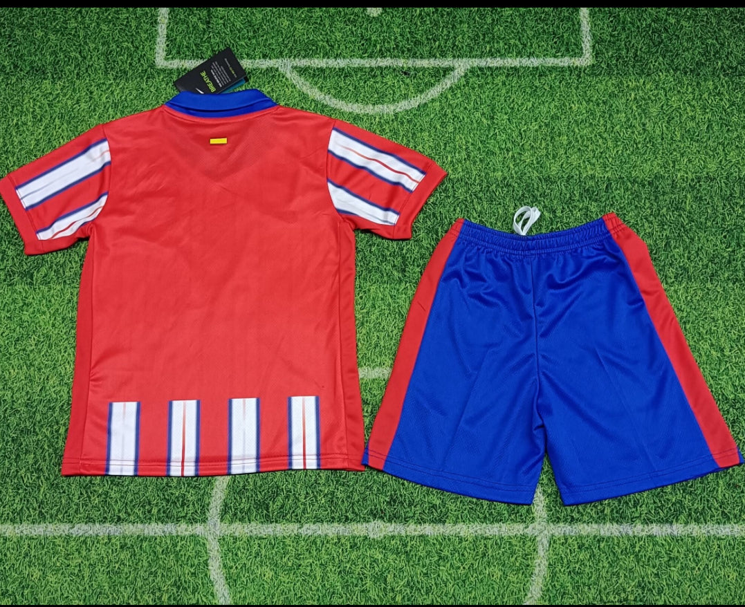 Atletico Madrid Kids 24/25 Home Match Kit