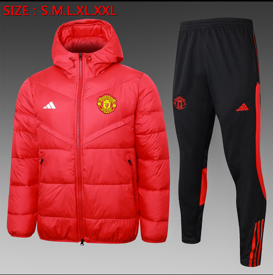 Manchester United Men’s 23/24 Puffer Jacket Set