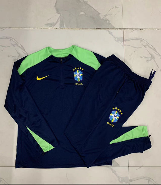 Brazil Men’s 24/25 1/4 Zip Tracksuit