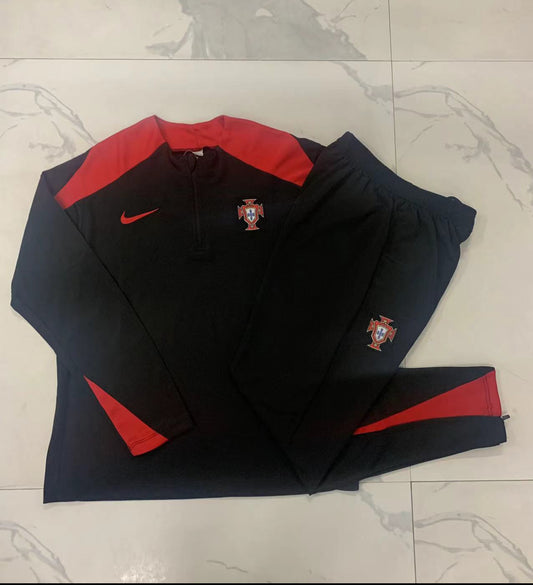 Portugal Men’s 24/25 1/4 Zip Dri-Fit Tracksuit