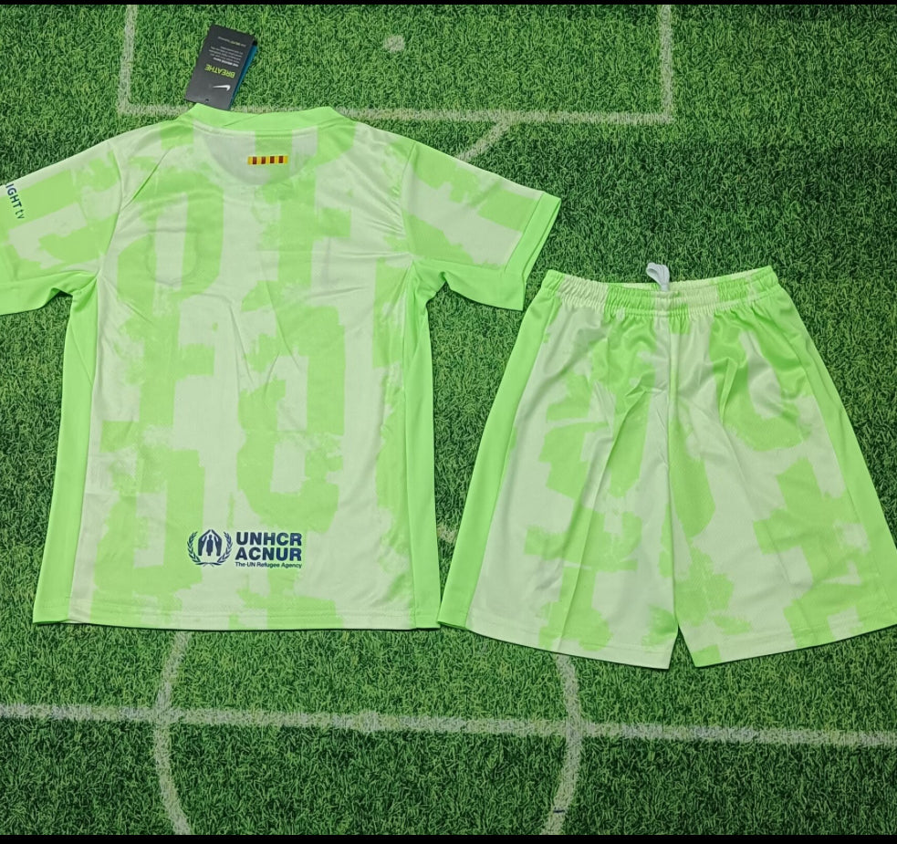 Barcelona FC Kids 24/25 Away Match Kit