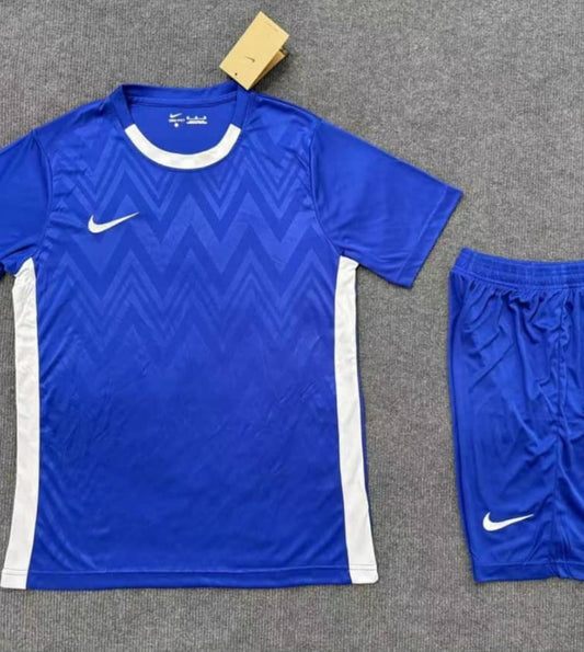 Men’s “Checkered” Blue and White Dri-Fit Nike Set