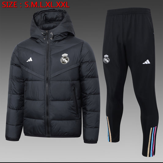 Real Madrid FC Men’s 23/24 Puffer Jacket Set