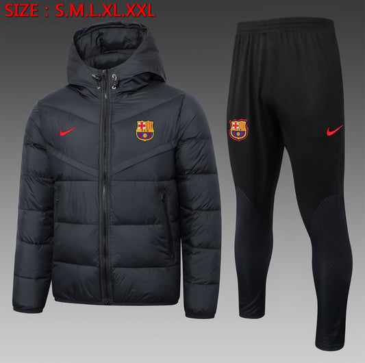 Barcelona FC Men’s 23/24 Puffer Jacket Set