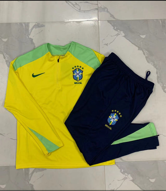 Brazil Men’s 24/24 1/4 Zip Tracksuit