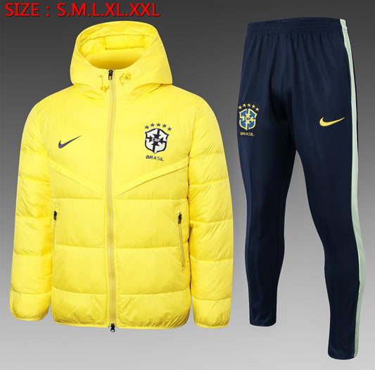 Brazil Men’s 23/24 Puffer Jacket Set