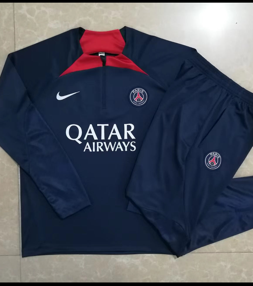 PSG 22/23 Men’s 1/4 Zip Tracksuit