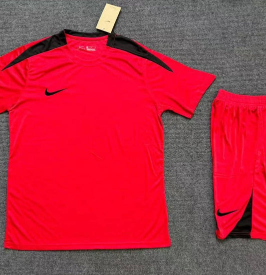 Men’s Red and Black Nike Dri-Fit Set