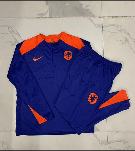 Netherlands Men’s 24/25 1/4 Zip Tracksuit